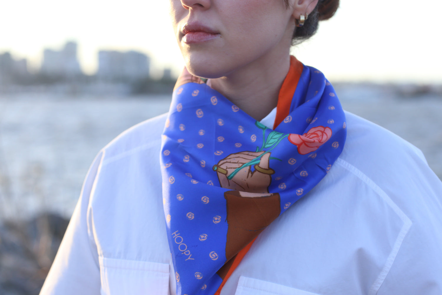 Ismail Bandana - Blue Hoopy