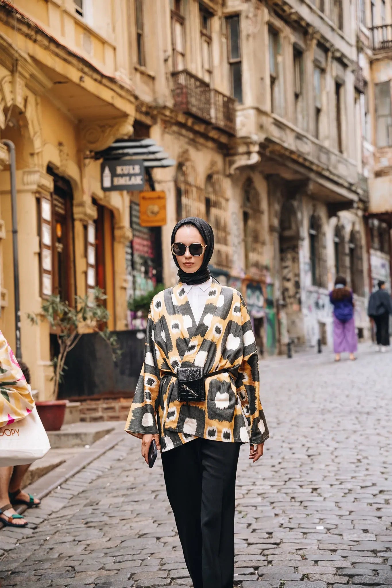 Leopard Kimono hoopyness