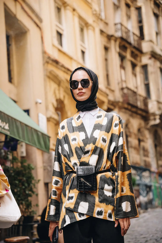 Leopard Kimono hoopyness