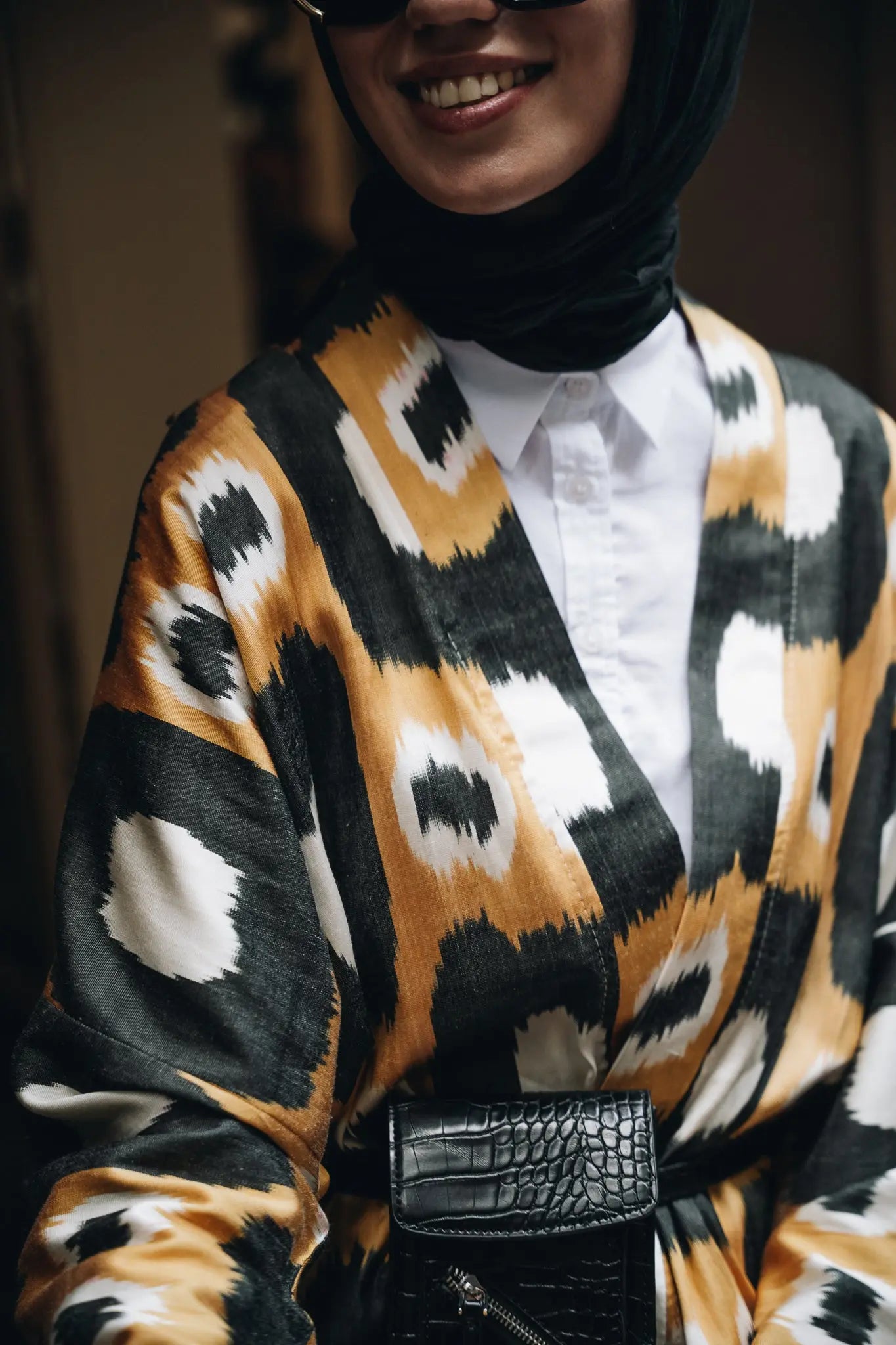 Leopard Kimono hoopyness