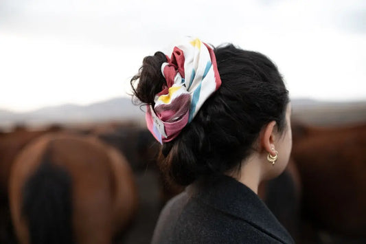 Peony Scrunchie Hoopy